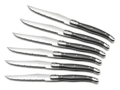 Tradition Gris Oscuro - Bloque 6 cuchillos carne