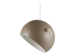 Tubbie suspensión de acero beige con 1 pantalla