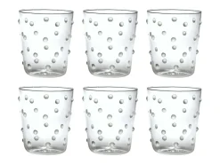 Vaso Zafferano Party Tumbler Transparente 45 Cl Juego de 6 Piezas de Vidrio