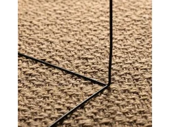 Veno Alfombra ZIZUR apariencia de yute interior y exterior 120x170cm