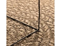 Veno Alfombra ZIZUR apariencia de yute interior y exterior 160x230 cm