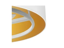 Ventilador Dc Anuska Blanco Led 6 Velocidades 3 Colores