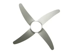 Ventilador Dc Klod Niquel E27 Control Remoto Y Temporizador