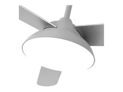 Ventilador Dc Umi Gris Led 3 Temperaturas Y Control Remoso