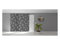 Visillo clavel 280X250 cm LIONEL gris, por Soleil d'Ocre