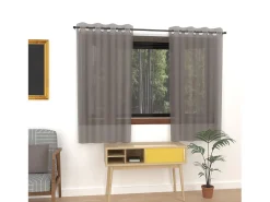 Visillo con ojales 135X180 cm ALIX mocha