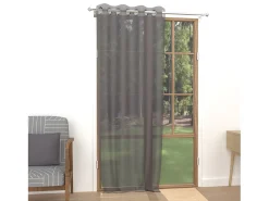 Visillo con ojales 135x250 cm ALIX antracita