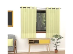 Visillo con ojales 135x180 cm ALIX verde lima