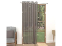 Visillo con ojales 135x250 cm ALIX mocha