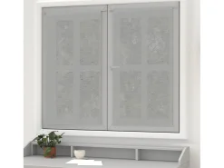 Visillo de lino breeze breeze 60x120 cm LINO gris, por Soleil d'Ocre