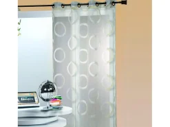Visillo organza jacquard oléron
