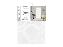 Visillo para puerta ventana 70x200 cm CIRCLE, de Soleil d'Ocre