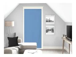 Visillo para puerta ventana 70x200 cm DOLLY azul
