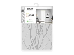 Visillo para puerta ventana 70x200 cm LIANE blanco, de Soleil d'Ocre