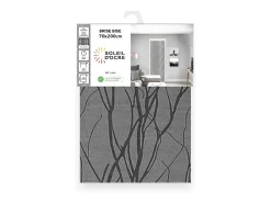 Visillo para puerta ventana 70x200 cm LIANE gris, de Soleil d'Ocre
