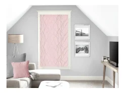 Visillo 60x120 cm LIANE rosa, por Soleil d'ocre