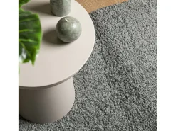 Vito Alfombra de pelo largo moderna verde 160x230 cm
