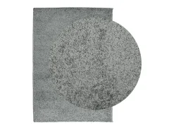 Vito Alfombra de pelo largo moderna verde 140x200 cm