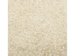 Vito Alfombra peluda de pelo largo moderna PAMPLONA dorado 160x160cm