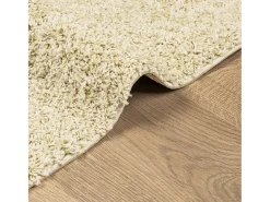 Vito Alfombra peluda de pelo largo moderna PAMPLONA dorado 100x200cm