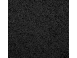 Vito Alfombra peluda de pelo largo moderna PAMPLONA negra 140x200 cm