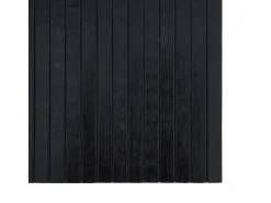 Wakil Alfombra rectangular bambú negro 100x200 cm