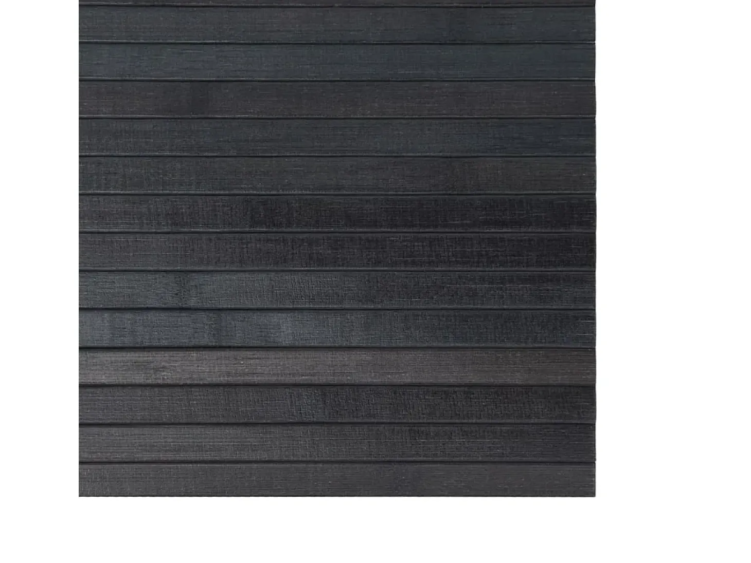 Wakil Alfombra rectangular bambú gris 100x200 cm