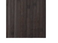 Wakil Alfombra rectangular bambú marrón oscuro 70x100 cm