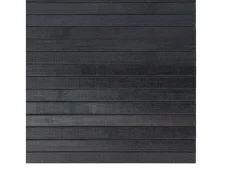 Wakil Alfombra rectangular bambú gris 100x400 cm