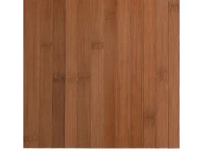 Wakil Alfombra rectangular bambú marrón 100x100 cm