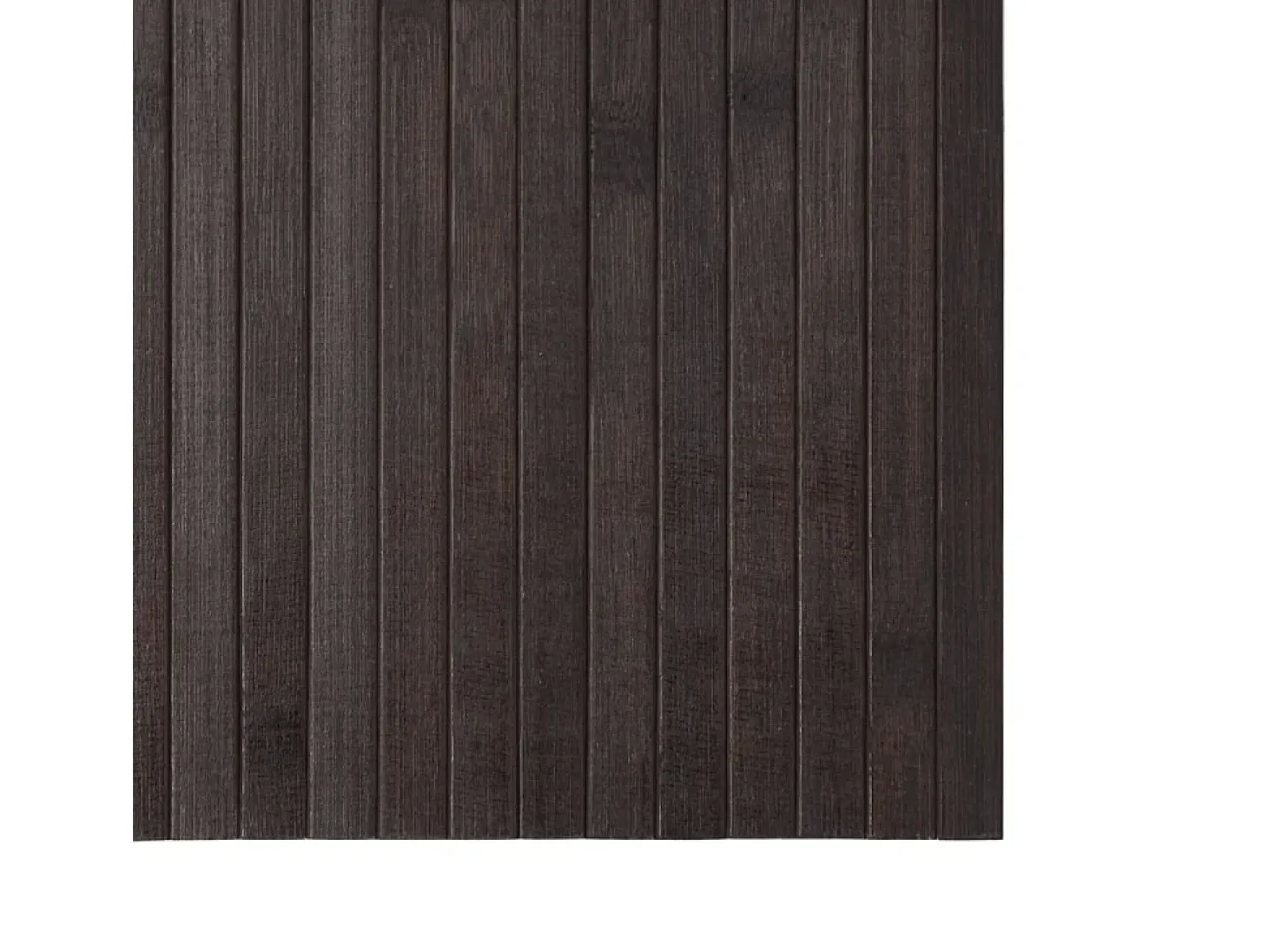 Wakil Alfombra rectangular bambú marrón oscuro 70x200 cm