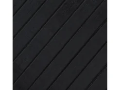 Wakil Alfombra rectangular bambú negro 70x200 cm