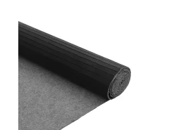 Wakil Alfombra rectangular bambú negro 80x100 cm