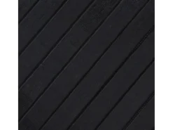 Wakil Alfombra rectangular bambú negro 80x100 cm
