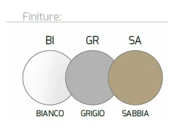 Warped Sospensione D.65 Cm. 1 Luce Grigio