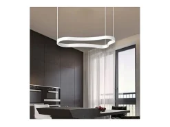 WAVES-1 SP, Colgante de metal dorado, Ideal Lux