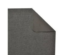 Zev Alfombra de pasillo gris antracita 60x180 cm