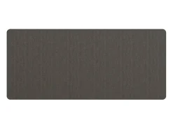 Zev Alfombra de pasillo gris antracita 80x180 cm